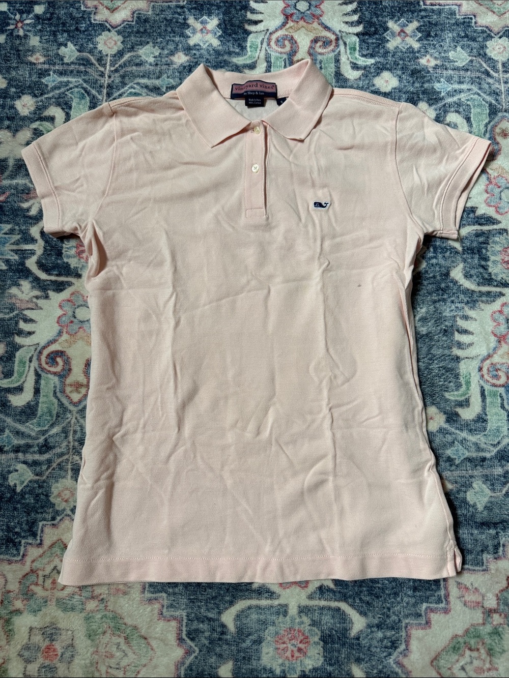 Vineyard Vines Light Pink Women’s Polo Shirt